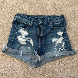 High Waisted American Eagle Jean Shorts